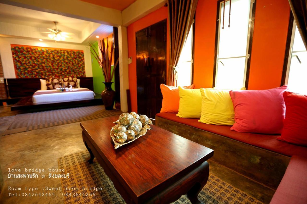 Love Bridge House บ้านสะพานรัก Sangkhla Buri Esterno foto