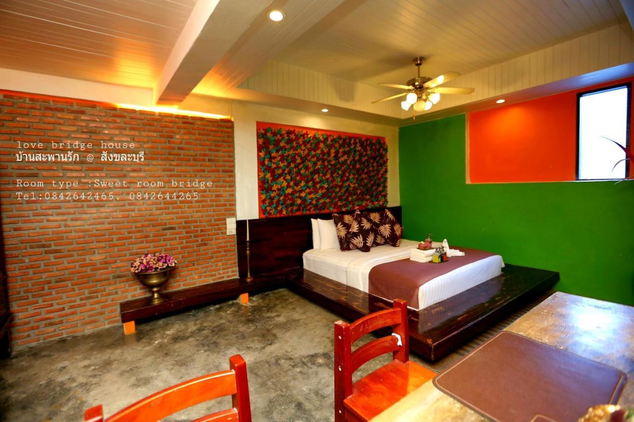 Love Bridge House บ้านสะพานรัก Sangkhla Buri Esterno foto