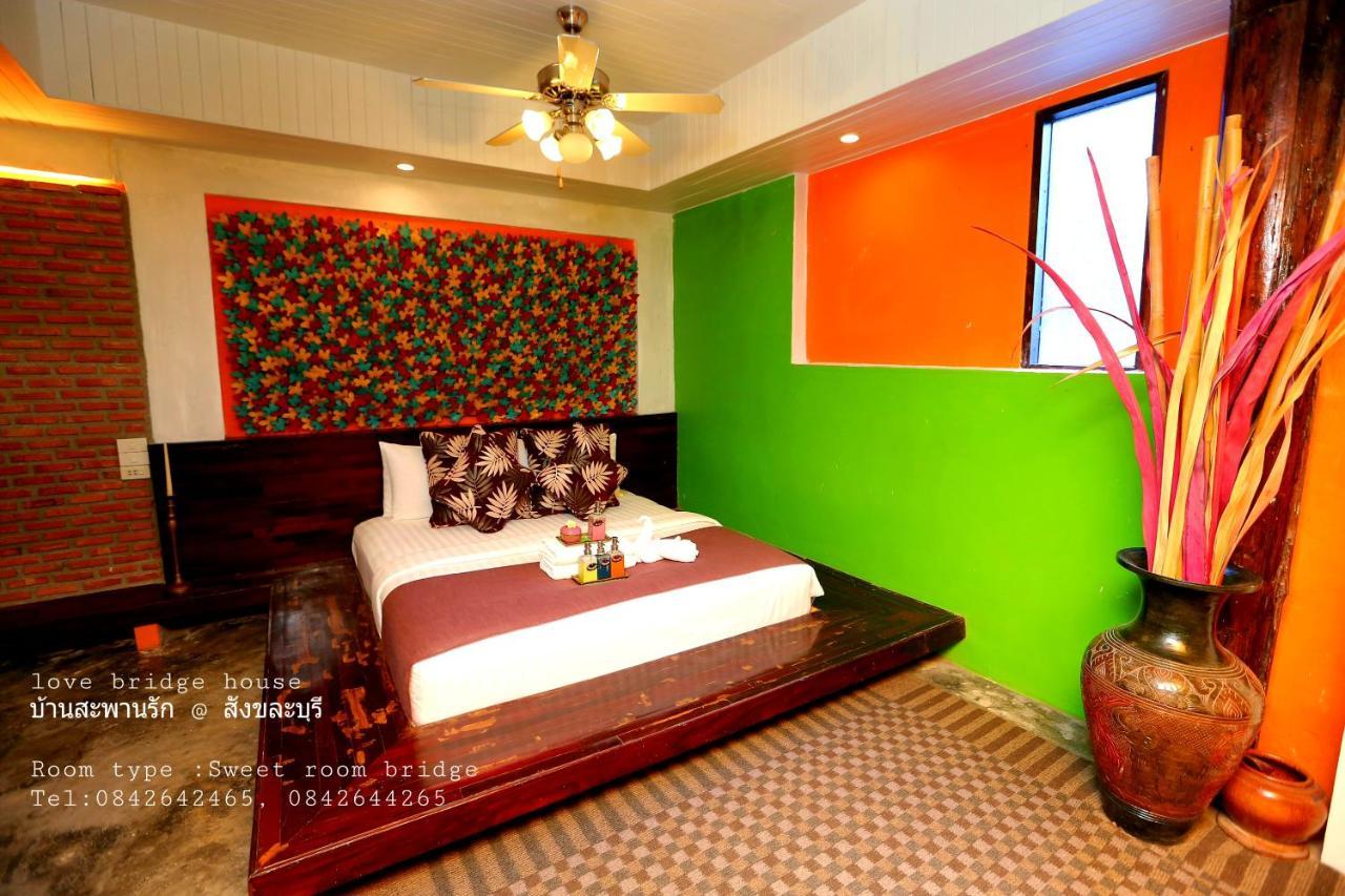 Love Bridge House บ้านสะพานรัก Sangkhla Buri Esterno foto