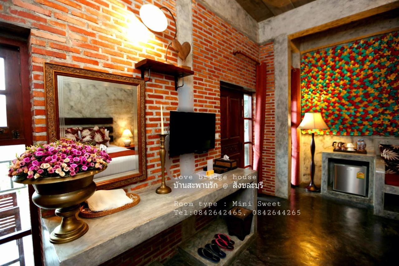 Love Bridge House บ้านสะพานรัก Sangkhla Buri Esterno foto